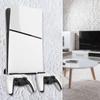 Wall Mount Bracket Game Console Base Stand Holder with 2 Controller Mounts Vertical Stand Display Stand Base for PS5 Slim