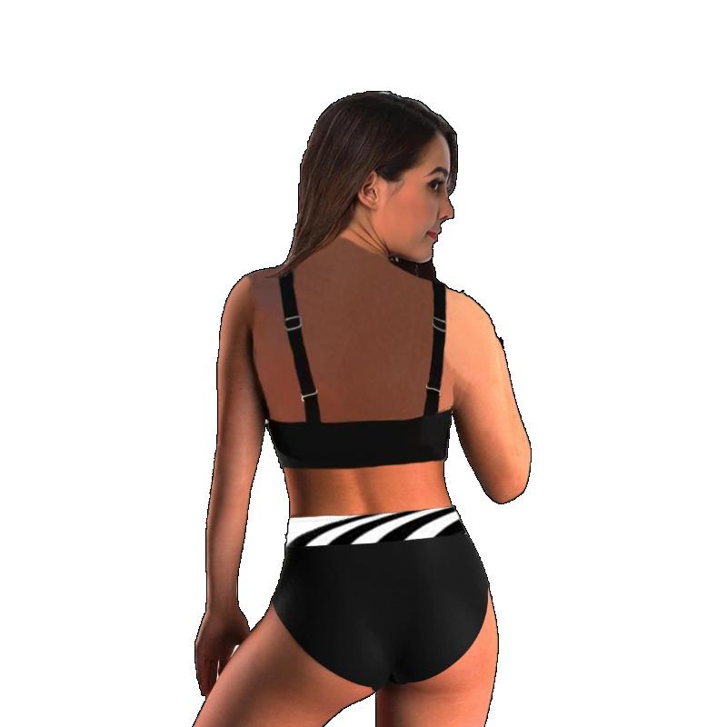 Новый раздельный купальник женский многоцветный купальник высокого качества купальник сексуальный монокини купальник комплект пляжный купальник танкини S-5XL