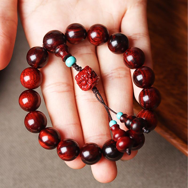 Good Quality Wooden Bead Bracelet Lightweight Exquisite Jewellery Con Perline Smooth Gift Durable Natural Fragrance Bracelet
