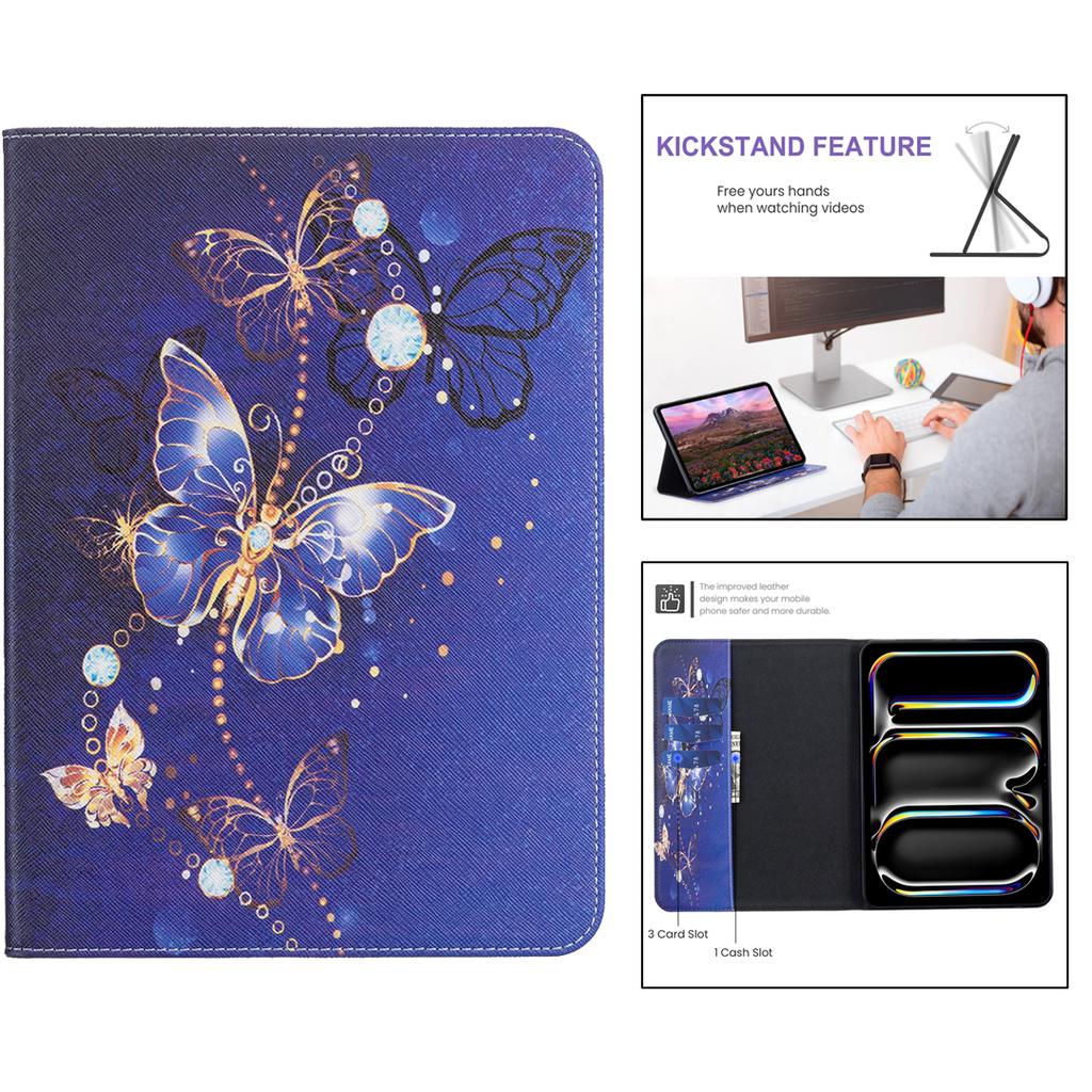 Кожаный чехол для Xiaomi RedMi Pad SE 11" 10,61" Чехол-подставка Xiaomi Pad 5 6 7 Pro 12,1 11 дюймов Чехол для планшета из искусственной кожи Redmi Pad Pro