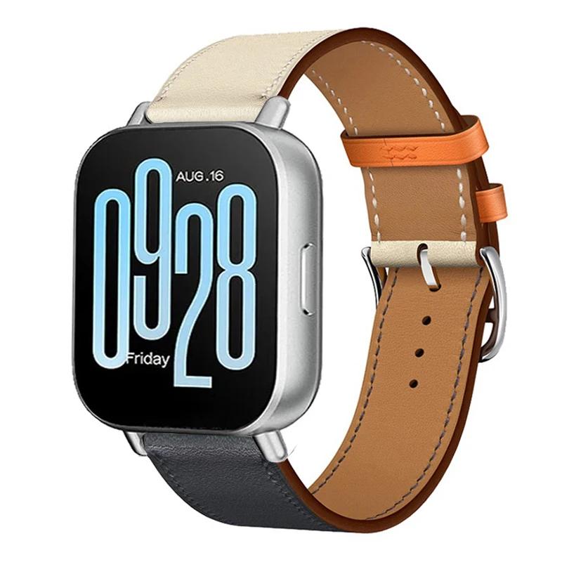 Кожаный браслет-петля для Realme Watch 5 Аксессуары для ремешка 22 мм Ремешок для Realme Watch S2/3 3Pro S SPro/2 2 Pro Ремешок для часов