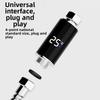 Waterproof Shower Nozzle Thermometer LED Digital Display Intelligent Temperature Water Temperature Gauge Wide Temperature Range