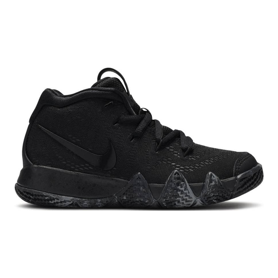 Nike Баскетбольные кроссовки Kyrie 4 PS с нескользящей подошвой и амортизацией, черные, для детей, AA2898-008