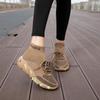 Unsex Sneakers Super Light Fly Weave Breathable Sleeve Socks Camouflage EVA Soles Casual Sneakers Outdoor Running Shoes