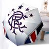Rangers Football Club, Logo Automatic Opening and Closing, 8 rib Structure Portable Umbrella, Suitable for Men and Women in All Seasons  Per