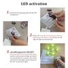 1pcs 8 Colors Car Strobe Light Turn Signal LED Signal Light Indicator Light  For Car Bike Motorcycle