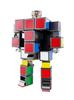 Chogokin Approximately ABS Painted Action Figure Rubik's Cube, 145mm, & Die-cast,