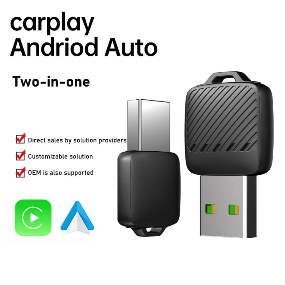 Wireless Wireless CarPlay Dongle 2 in 1 Android Auto Adapter Factory Wired CarPlay Cars