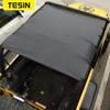 Кожаный мягкий чехол TESIN на крышу, солнцезащитный козырек, полная длина, чехол для Jeep Wrangler TJ 1997-2006, экстерьер автомобиля