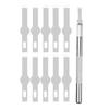 Metal Spudger Back cover glass removal tool mobile phone repair glue scraper Precise Anti Slip Handle phone film scraper tool