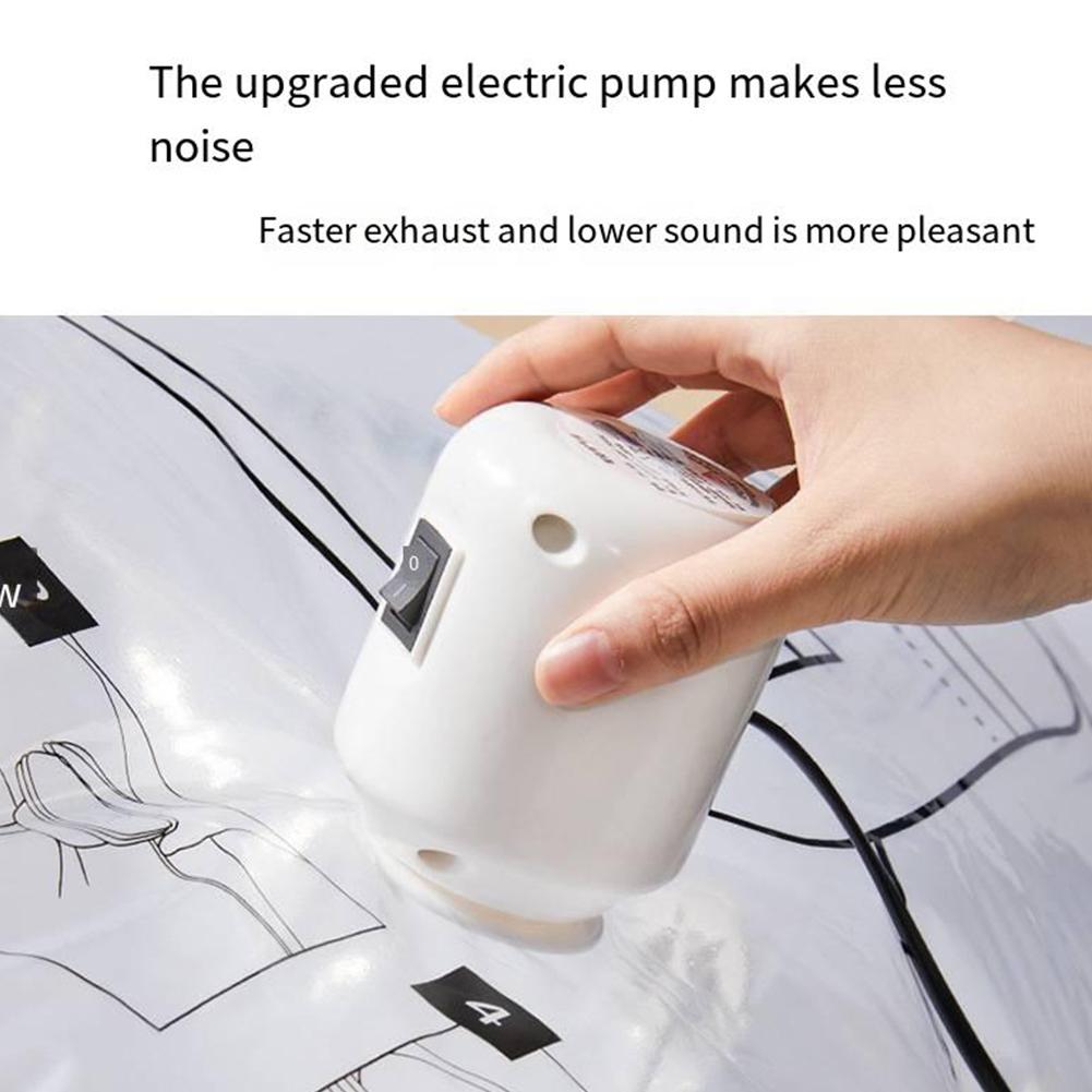 Hanging Squeezable Storage Bag Reusable Clothes Compression Storage Bag for Clothes Down Overcoat