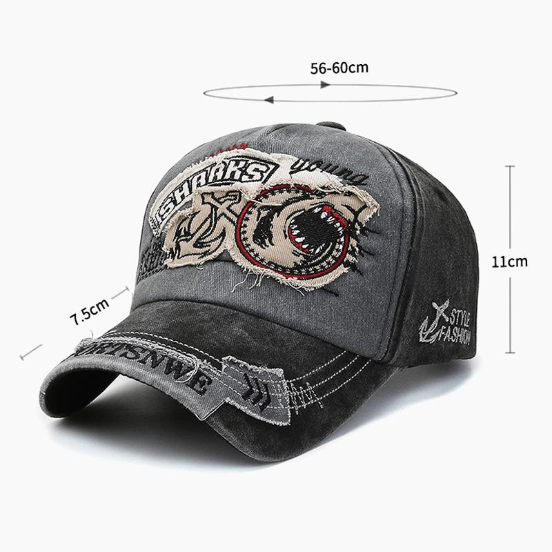 Baseball Cap Men Women Spring Autumn Cotton Embroidered Sunshade Cap Peak Cap Sun Visor Hats