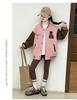 Girls' Stylish Baseball Jacket