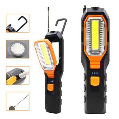 COB LED USB Зарядка Магнитный Инспекционный Фонарь Фонарик Авторемонтный Рабочий Свет