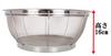 Takagi TAKAGI Deep Drains Kitchen Made in Japan Colander, 40cm, Silver, Food, Rust-Resistant, Durable, Utensil,
