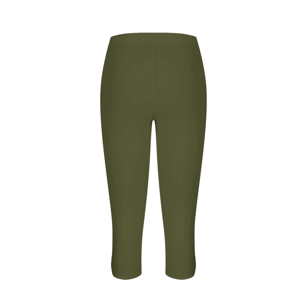 Pants For Women Stretch 3/4 Length Lace Leggings Casual Athletic Running Workout Yoga Pants