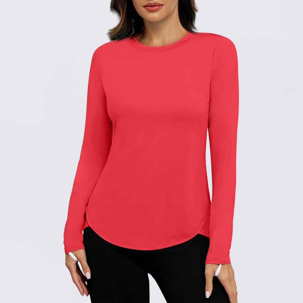 Женская рубашка Sunblock Ice Silk с длинным рукавом Upf 50+, легкая быстросохнущая футболка для походов