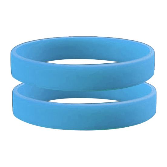 2шт силиконовые браслеты браслеты сплошной цвет спортивный дизайн браслеты
