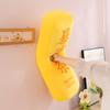 Creative gold bar throw pillow simulation gold bar ornament plush toy pillow bed sleeping pillow gift woman