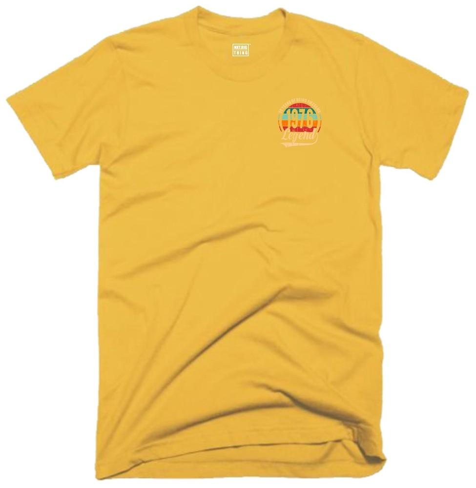 50th Birthday Legend T Shirt Pocket 50 Years Awesome Vintage 1976 Funny Gift Top
