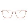 Full Rim Square Transparent Brown Smartbuy Collection Hart Pc2450 C4 Fashion Unisex Eyeglasses
