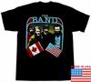 Левон Хелм The Band 1983 Мировой Тур Футболка Классическая Черная Унисекс 1сторонняя