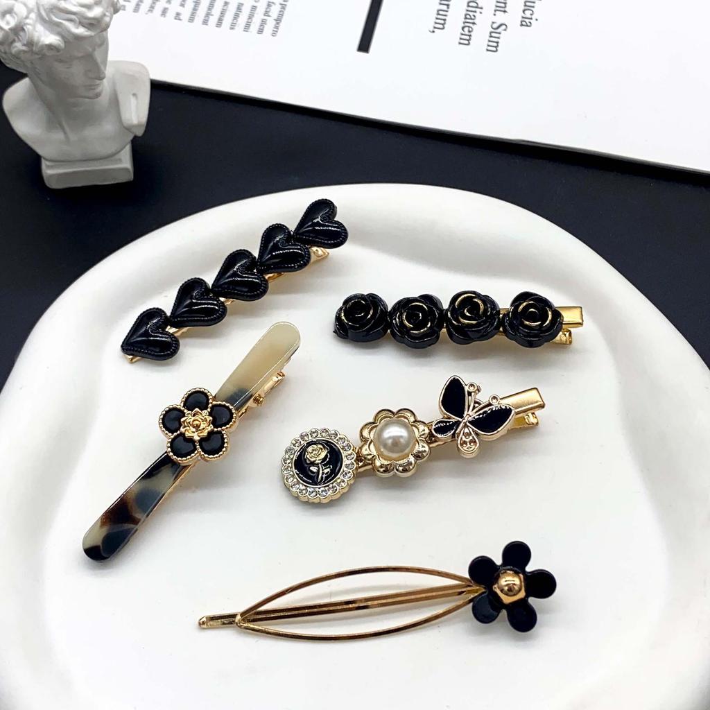 Крутая металлическая шпилька Y2K: Высококачественная горячая девчачья челка с заколкой и головной убор в виде утконоса