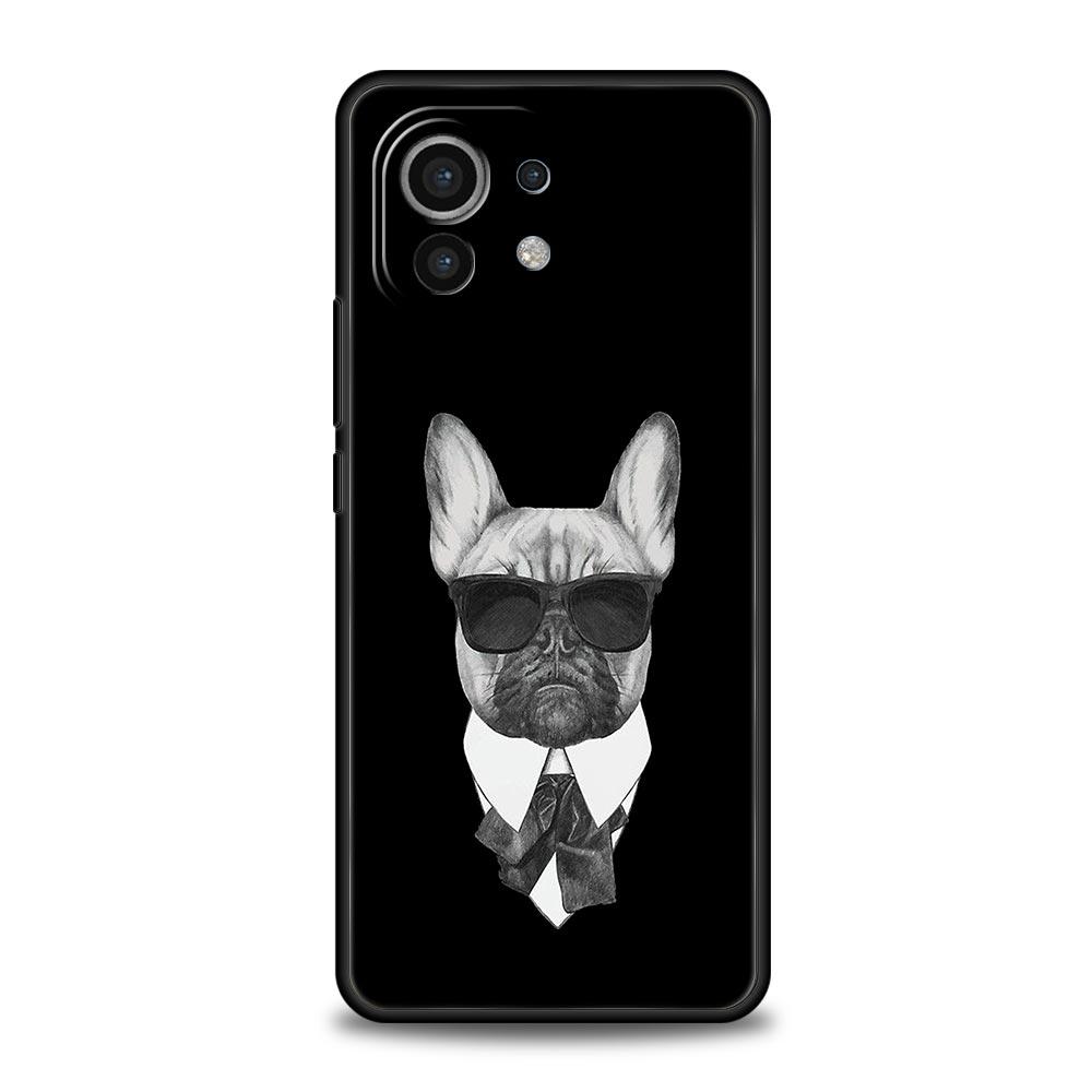 Чехол для телефона с изображением французского бульдога для Xiaomi Mi 15 14 13 12 11 Lite 14T 13T 12T 11T Pro Poco X7 X6 X5 X3 Pro F6 F5 F4