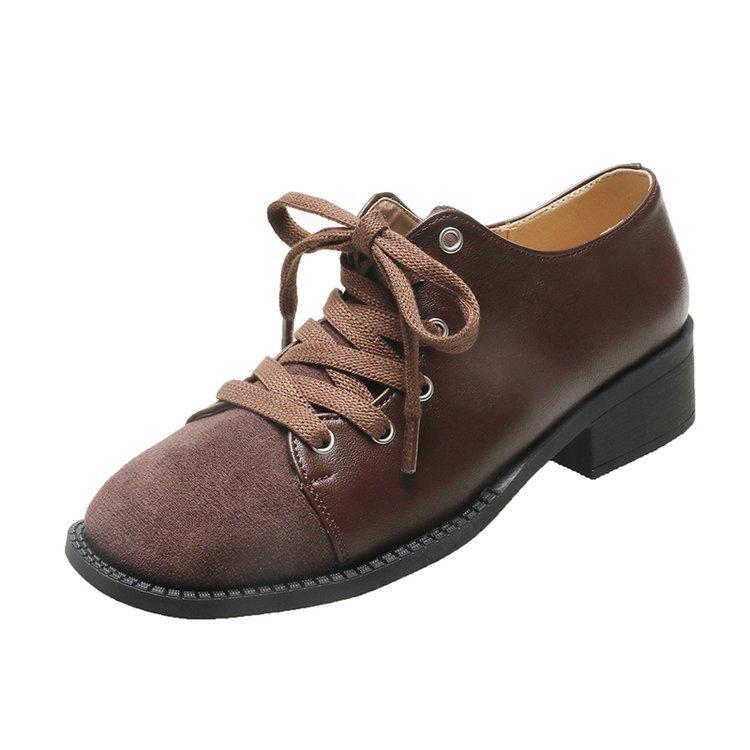 [Youshilai] Ретро туфли Мэри Джейн с маленьким квадратным носком, женские зимние 2025, новые темпераментные универсальные маленькие кожаные туфли