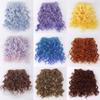 15*100Cm High Quality Screw Curly Hair Extensions For All Dolls Diy Hair Wigs