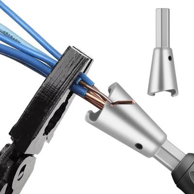 Инструмент для скручивания проволоки Шестигранный хвостовик 1/4 дюйма Многофункциональный инструмент для зачистки и скручивания проволоки Электрический твистер для гаек