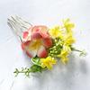 Side Clip Flowers Hair Claw Bohemian Artificial Floral Hair Clip Fashion Hair Comb  Beach