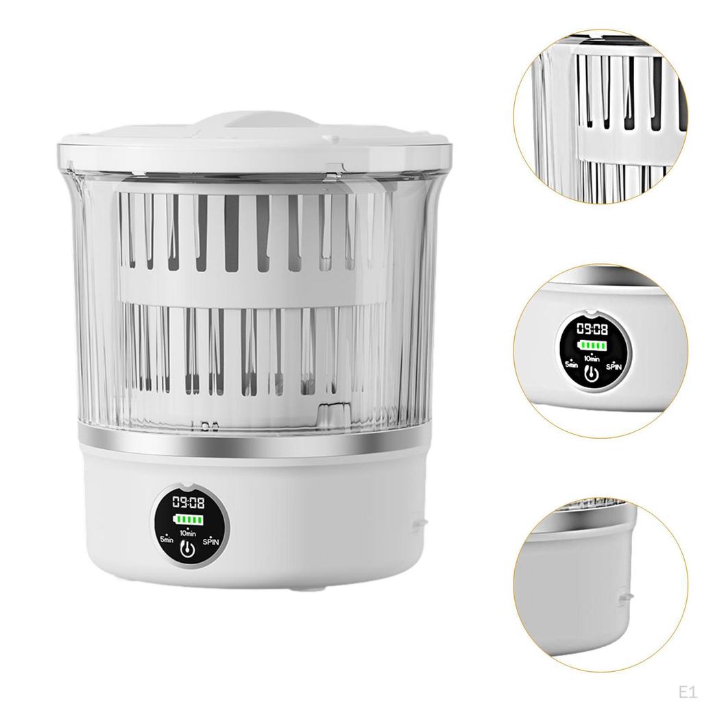 Portable Washing Machine Cup Multifunctional Cordless Compact Laundry Washer Underwear