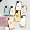 Милый Чехол для Телефона в Виде Хлеба Тоста Для iPhone 16 15 14 11 12 13 Pro Max Plus 12 XS Max Задняя Крышка Матовый Чехол