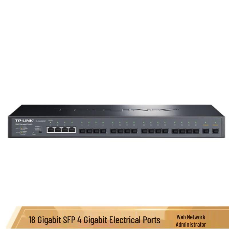 TP-LINK TL-SG2422F 22-Port Gigabit Cloud Managed Fiber Switch