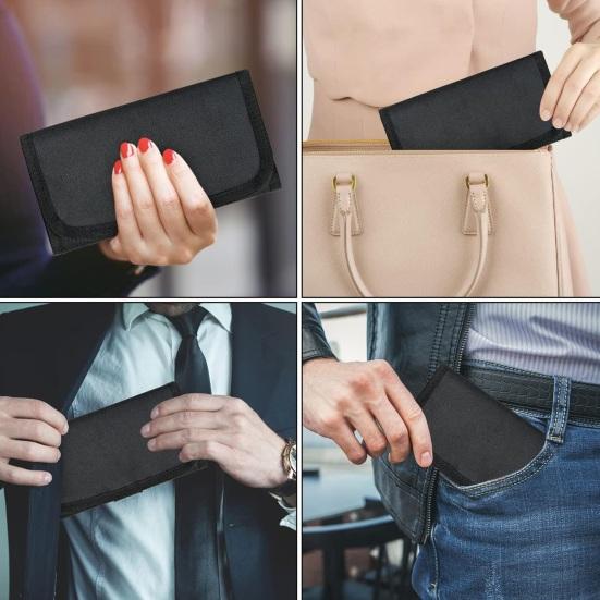 Складной кошелек с 6 карманами на молнии, водонепроницаемая портативная сумка для хранения денежных средств, билетов, денег для отпуска, сумка для покупок