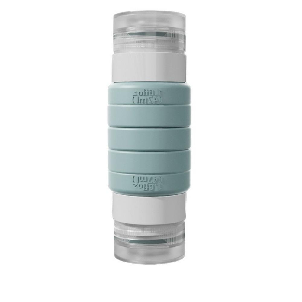 Silicone Travel Sub-bottling Leak-proof Squeeze Bottle Portable Double-Head Travel Bottle Travel