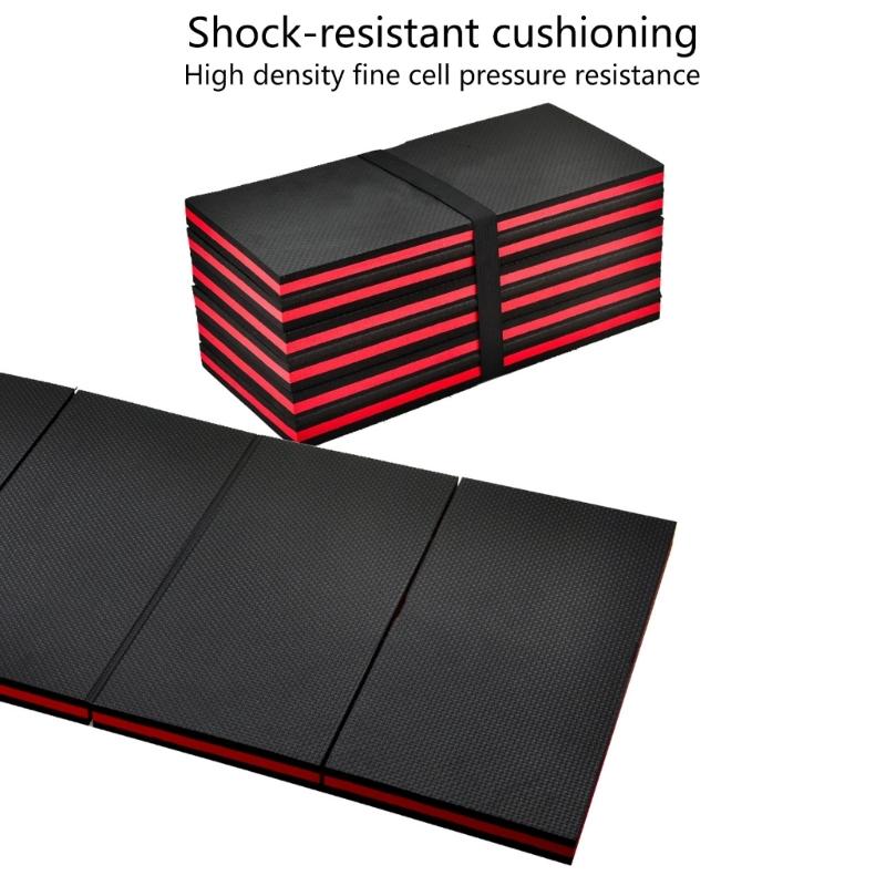 Удобная и толстая подкладка для гаражных тележек, механическая подкладка обеспечивают отличную поддержку для ремонта транспортных средств на улице или в помещении