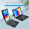 Защитная крышка-клавиатура для планшета iPad Pro 10.9 с беспроводной Bluetooth-клавиатурой, подсветкой, мини-шарниром 6-го поколения - Совместима с моделями Air 3 и 10.2.