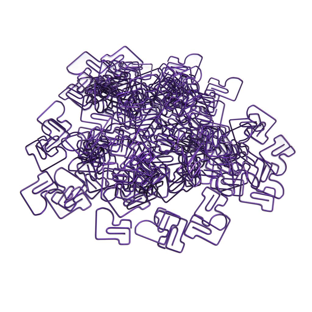 100pcs Christmas Shoes Paper Clips Metal Bookmark Paper Clips Cute Multifunctional Paper Clips for O