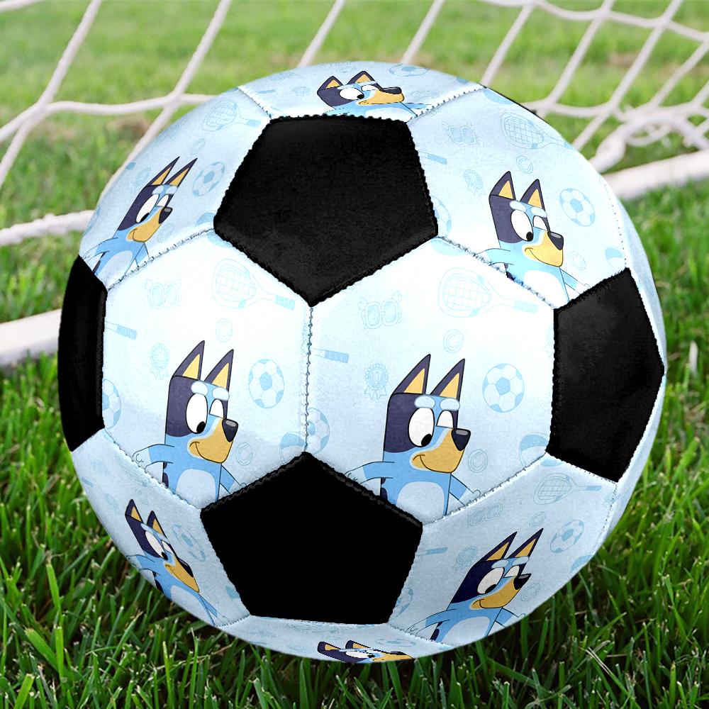 Bluey Theme Size 5 Soccer Ball, Suitable for Both Indoor and Outdoor Matches, a Gift Suitable for Everyone.