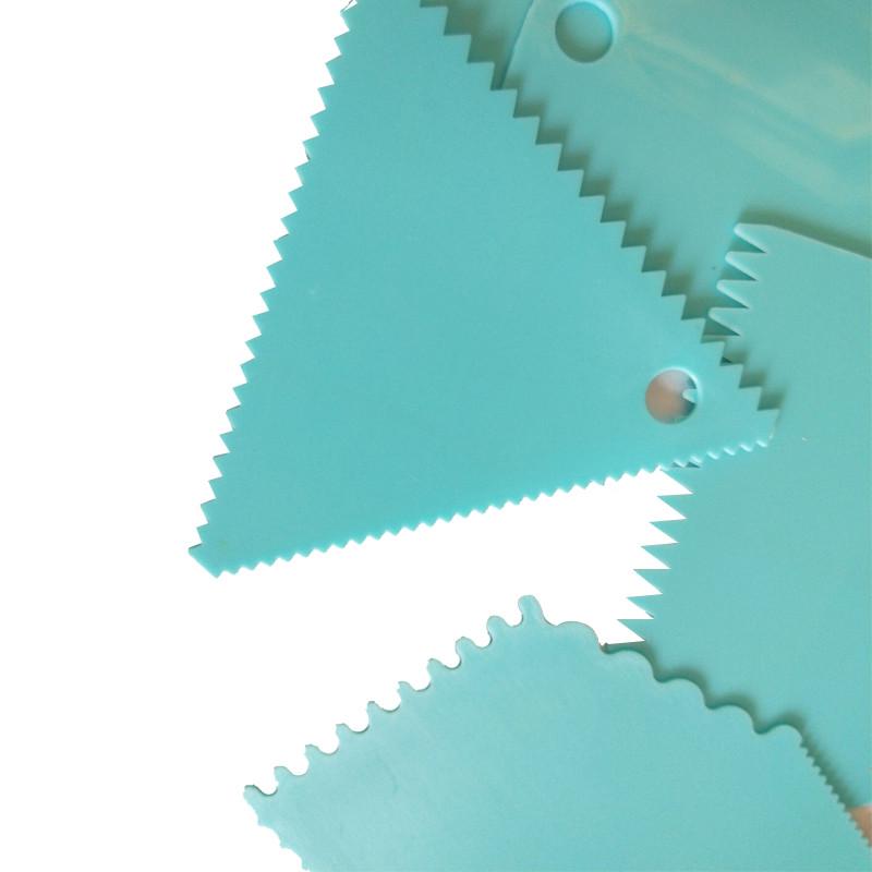 6шт резак тесто тесто помадка крем украшения торт скребок края инструменты