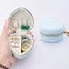 Подставка для ювелирных изделий Портативная коробка для колец Мини дорожная сумка Коробка для ювелирных изделий с подвеской Сумка-брелок Аксессуары