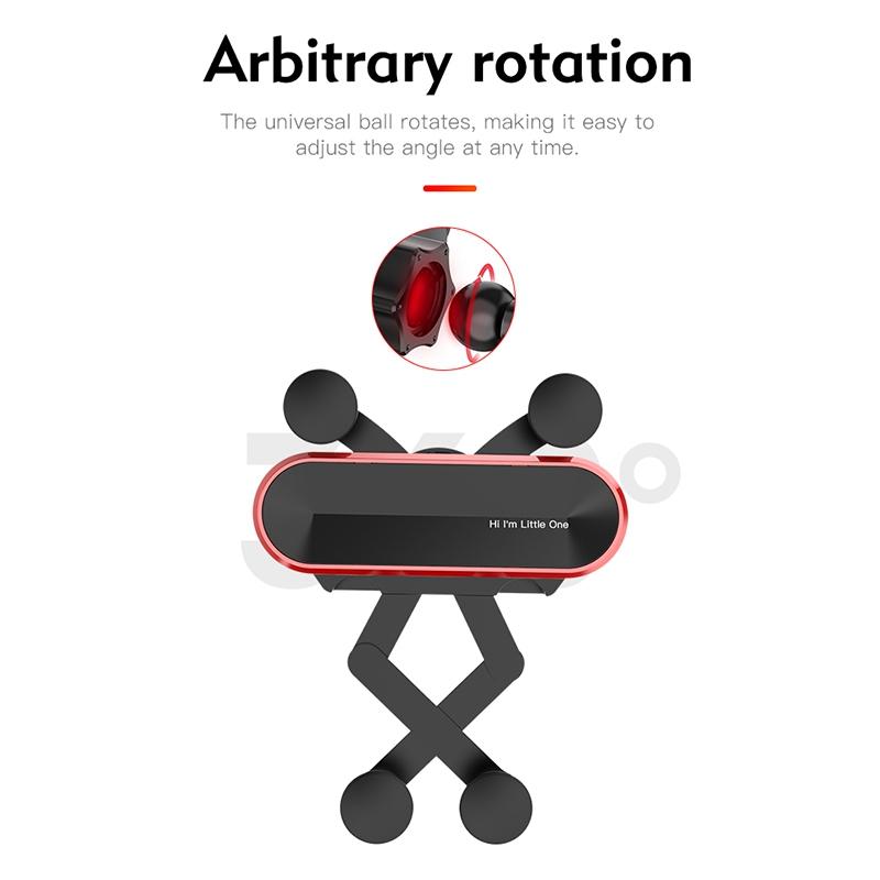 Гравитационный автомобильный держатель для телефона в автомобиле, крепление на вентиляционное отверстие, без магнитного держателя мобильного телефона, GPS-подставка для iPhone 12 11 Pro 8 Samsung