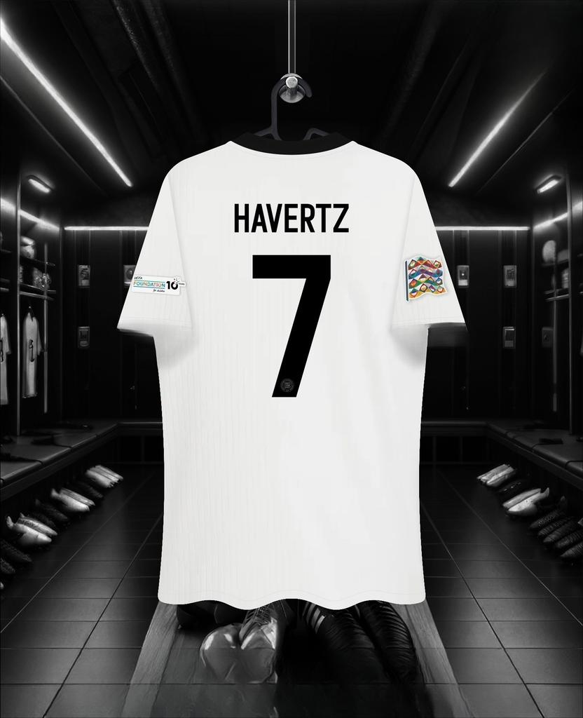 Домашняя футболка сборной Германии к 125-летию, тренировочная футболка для футбола с принтом, дышащая, женская футболка с коротким рукавом, топ