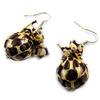 [N9939] - Designer Earrings 'Scarlett' Brown