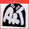 Fashion Letter Beanie Hat For Men Women With Acrylic Material Winter Cold Weather Accessory