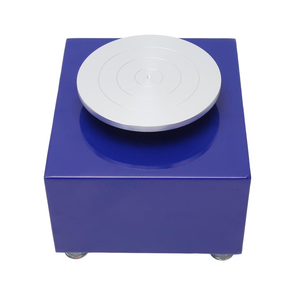 Mini Pottery Wheel Detachable Basin Stable Rustproof Electric Clay Making Pottery Machine for Kids 100‑240V UK Plug