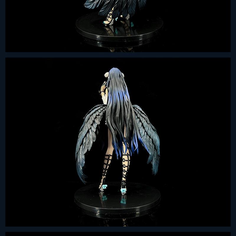 Аниме-фигура, двумерная красивая девушка, король нежити Яербед, стоячая поза, модель, украшения