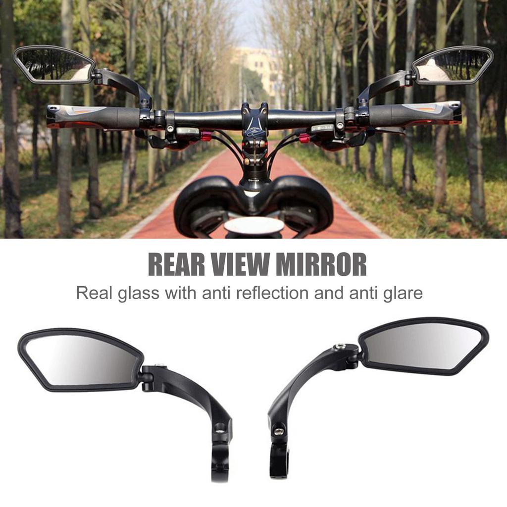 Bike Mirror  Adjustable Bike Mirror  Handlebar Rearview Mirror  Convex Rearview Mirror Handlebar Bike Motorcycle Mirror